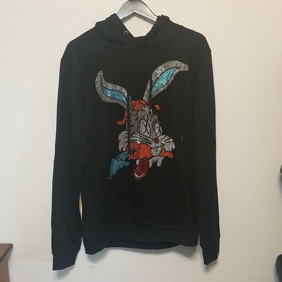 🆕️Bling Bling ... Black Hoodie and Jogger Set.   C1 - Picture 13 of 13